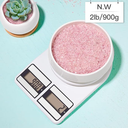 T4U Tumbled Chips Stones Crushed Crystal Quartz 2 LB, Irregular Shaped Gravel Pebble Healing Stone, DIY Smoothed Rock for Potted Plant,Resin Art,Vase Fillers Aquarium Gravel Rocks (Light Rose)