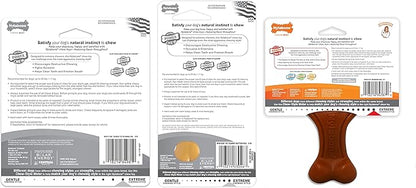 Nylabone Customer Favorites Power Chew Toy Bundle for Dogs, Indestructible Dog Toys for Aggressive Chewers, Pack of 3 Dog Toys, Flavor Medley, Small Dogs - Up to 25 lbs, 3 Pack