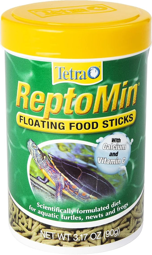 Tetra ReptoMin Floating Food Sticks for Aquatic Turtles, Newts and Frogs