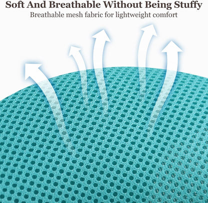 Wanheart Summer cat Chest Harness and Leash, Anti-Escape Adjustable Soft mesh cat Leash and Chest Harness Set for All Types of Cats cat Vests (Emerald, M)