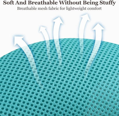 Wanheart Summer cat Chest Harness and Leash, Anti-Escape Adjustable Soft mesh cat Leash and Chest Harness Set for All Types of Cats cat Vests (Emerald, L)