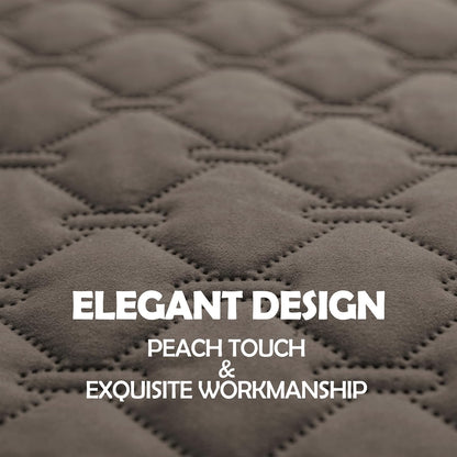 gogobunny 100% Double Sided Waterproof Dog Blanket Soft Pet Bed Cover Reversible Protect Furniture Couch Sofa Car for Puppy Cat Kids (Dark Walnut/Light Walnut, 30x90 Inch (Pack of 1))