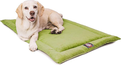 48" Villa Green Apple Crate Dog Bed Mat By Majestic Pet Products