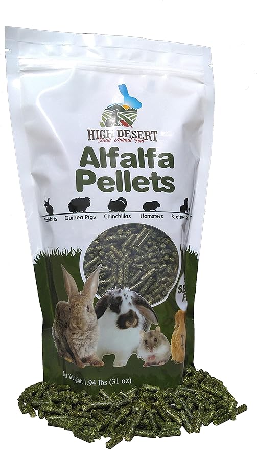 High Desert Delight Alfalfa Pellets: The Holy Grail of Small Pet Food for Your Furry, Feathered, and Shelled Friends