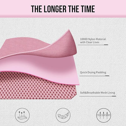 OneTigris Tactical Dog Harness Vest,No-Pull Service Dog Vest with Hook & Loop Panels,Adjustable Dog Vest Harness for Walking Hiking Training(Pink,XXS)