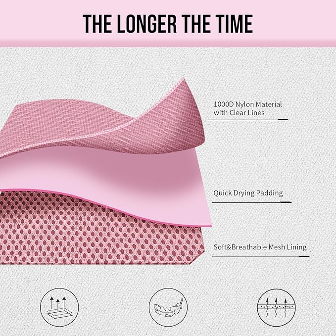 OneTigris Tactical Dog Harness Vest,No-Pull Service Dog Vest with Hook & Loop Panels,Adjustable Dog Vest Harness for Walking Hiking Training(Pink,XS)