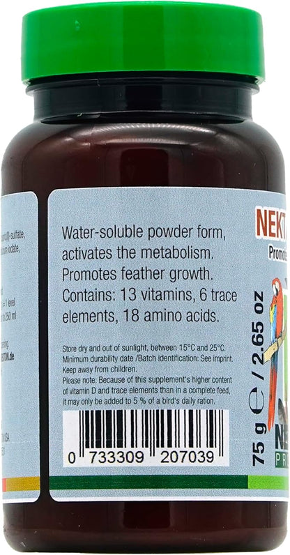 Nekton-Bio for Bird Feathering,white,75gm