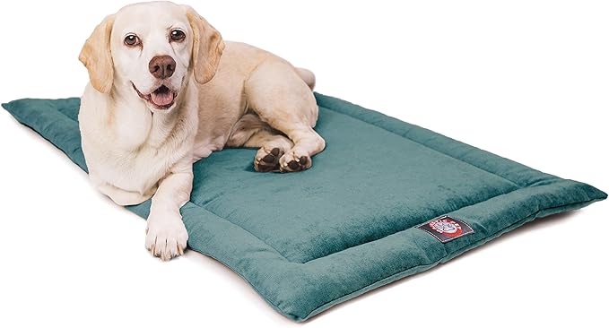 48" Villa Azure Blue Crate Dog Bed Mat By Majestic Pet Products