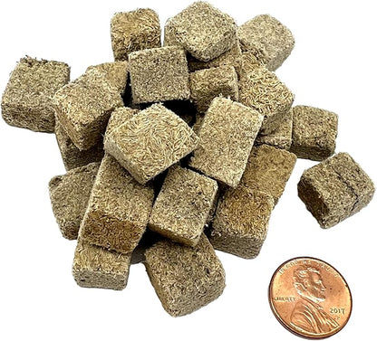 Freeze Dried Tubifex Cubes 1 oz, Fish Food for Freshwater and Marine Aquarium Fish