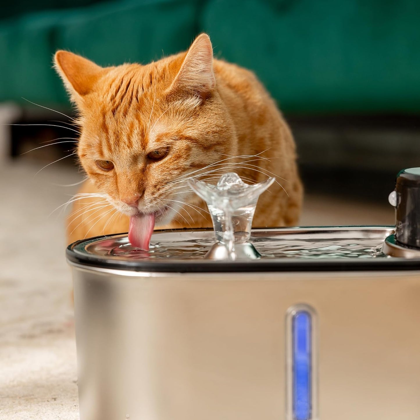 Replacement Filters for Stainless Steel Cat Water Fountain – 4 Months Set of Activated Carbon & Ion Exchange Resin for Fresh & Clean Drinking, Pack of 8 Filters