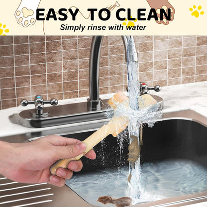 XANGNIER Pet Hair Removal Comb One-Click Self-Cleaning Grooming Brush, De-Shedding Comb for Short & Long Hair, Pet Grooming Supplies for Cats & Dogs, Yellow