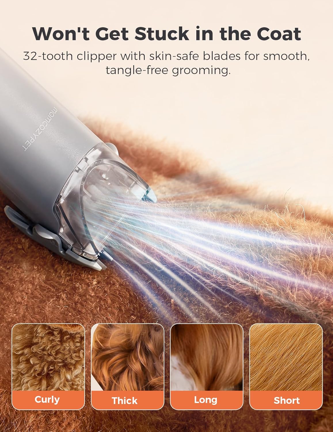 Dog Grooming Kit, FurEase Dog Grooming Vacuum with Dog Clippers for Grooming, 13000Pa Powerful Dog Vacuum for Shedding Grooming with 5 Pet Grooming Tools