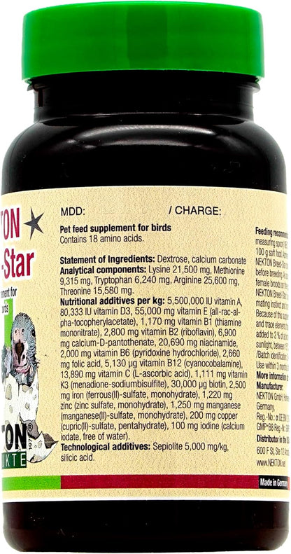 Nekton Breed-Star Breeding Supplement for Birds 70g / 2.47oz, Off White