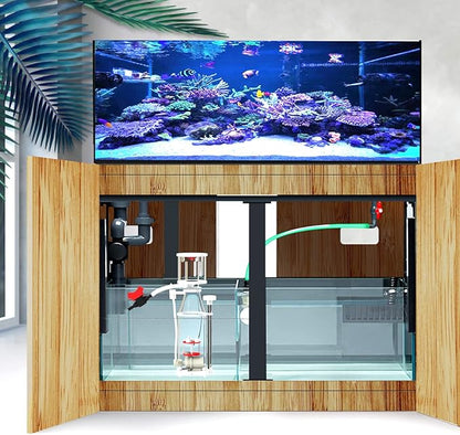 MagTool Aquarium in-Sump DC Protein Skimmer, with Controllable DC Pinwheel Pump for Up to 50-100Gal Reef Tank (N100 Plus)