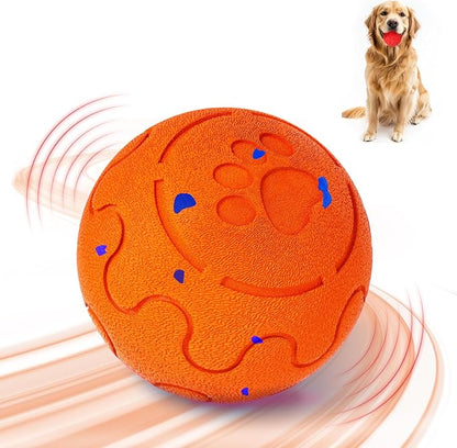 Interactive Dog Ball, Smart Dog Toy for Medium and Large Dogs, Automatic Moving, Rotating & Bouncing, E-TPU Material, IP54 Waterproof, Motion-Activated Dog Stimulation Toy to Keep Them Busy