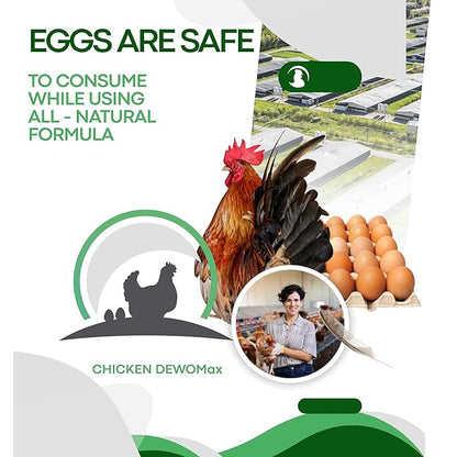 Natural Chicken Chili Mix DewoMax Powder - 1LB - Promotes Balanced Digestive Wellness - Dandelion, Black pepper, Garlic powder