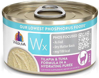 Weruva Wx Phos Focused Natural Wet Cat Food, Our Lowest Phosphorus Formulas