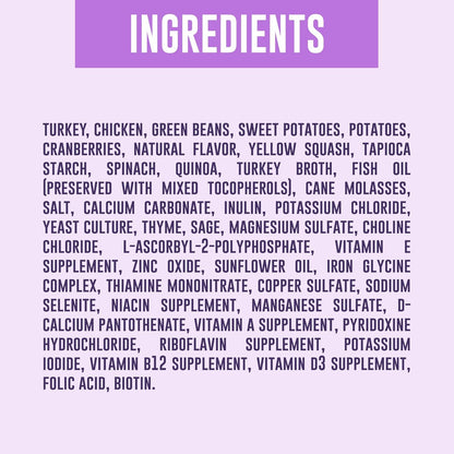 YOUR PET'S KITCHEN Wet Dog Food, Turkey Fare Recipe - 13.2 oz Cans (Pack of 6), Made in The USA with Real Turkey