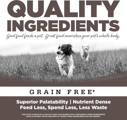 NutriSource Grain Free High Plains Select Recipe Dog Food, Premium Wet Dog Food, 12.3 Ounce (Pack of 12)