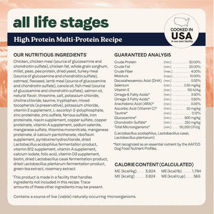 CANIDAE All Life Stages High Protein Dry Dog Food, Multi-Protein Recipe, 4 lbs. (Pack of 2)