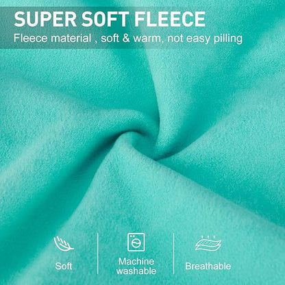 Soft Fleece Dog & Cat Sweatshirt - Warm Pet Sweaters for Small to Medium Dogs & Cats - Easy On Stretchy Hoodie - Comfortable Winter Clothes for Cold Weather