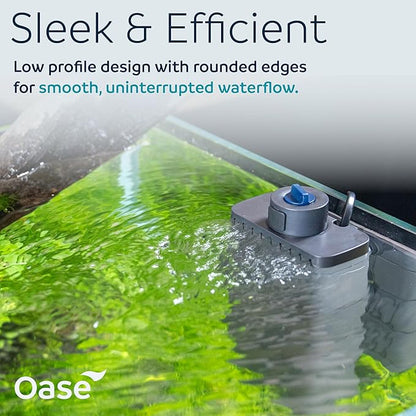 OASE EcoFlow 200 Internal Aquarium Filter, for Freshwater and Saltwater Tanks Up to 50 Gallons, Quiet, Customizable Water Flow, Multi-Stage Filtration
