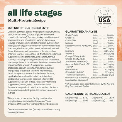 Canidae All Life Stages Multi-Protein Recipe with Chicken, Turkey, Lamb, and Fish – High Protein Premium Dry Dog Food for All Ages, Breeds, and Sizes– 5 lbs.