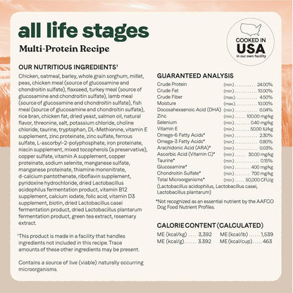 Canidae All Life Stages Multi-Protein Recipe with Chicken, Turkey, Lamb, and Fish – High Protein Premium Dry Dog Food for All Ages, Breeds, and Sizes– 27 lbs.