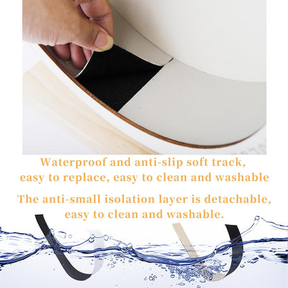 11.42in Silent Hamster Wheel with 2 Natural Chew Toys - Wooden Exercise Wheel with Removable Track, Quiet Spinner for Gerbils, Mice, Hamsters,Mouse,Syrian Hamster(11.42in)