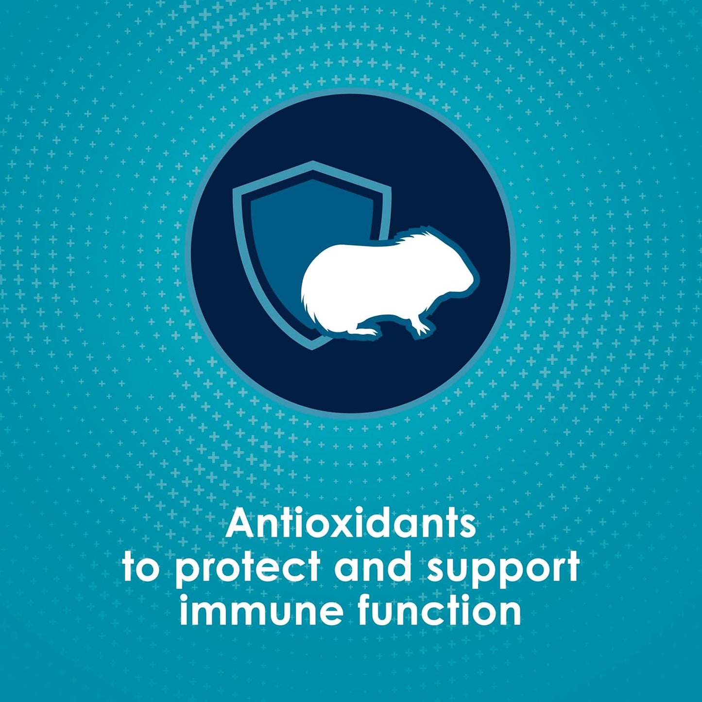 Kaytee Forti-Diet Pro Health Nourish+Protect Guinea Pig Food, Comprehensive Nutrition Backed by Science, Digestive Health, Immune Support, 8 pounds