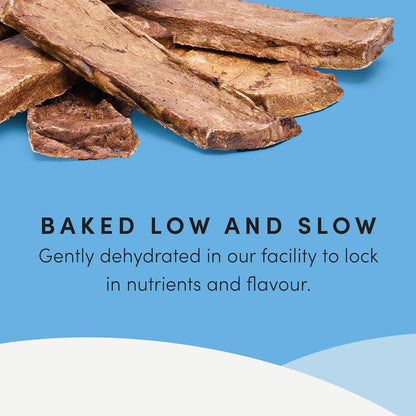 Crumps Naturals Beef Tendersticks 58g/2oz | High Protein Dog Treats | Baked Beef | Single Ingredient | Great for training