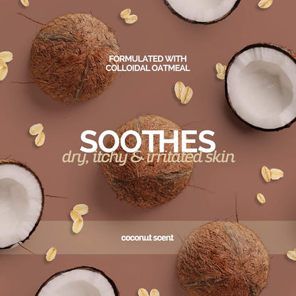 Bark2Basics Oatmeal Dog Shampoo, 1 Gallon - Natural Colloidal Oatmeal, Natural Ingredients, Calms Dry Itchy Irritated Skin, Moisturizes and Soothes the Skin and Coat, Professional Grade