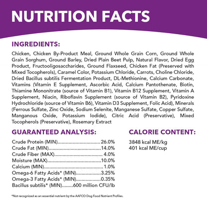 IAMS Advanced Health Healthy Digestion Adult Dry Dog Food with Real Chicken, 13.5 lb. Bag