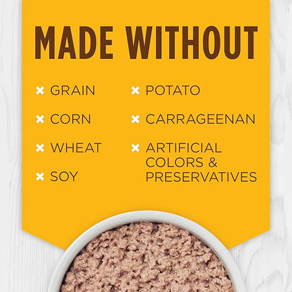 Instinct Original Pate Wet Cat Food, Grain Free Recipe - Real Chicken, 3 oz. Cans (Pack of 24)