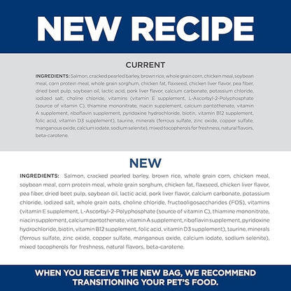 Hill's Science Diet Adult 1-6, Adult 1-6 Premium Nutrition, Dry Dog Food, Salmon & Brown Rice, 14 lb Bag