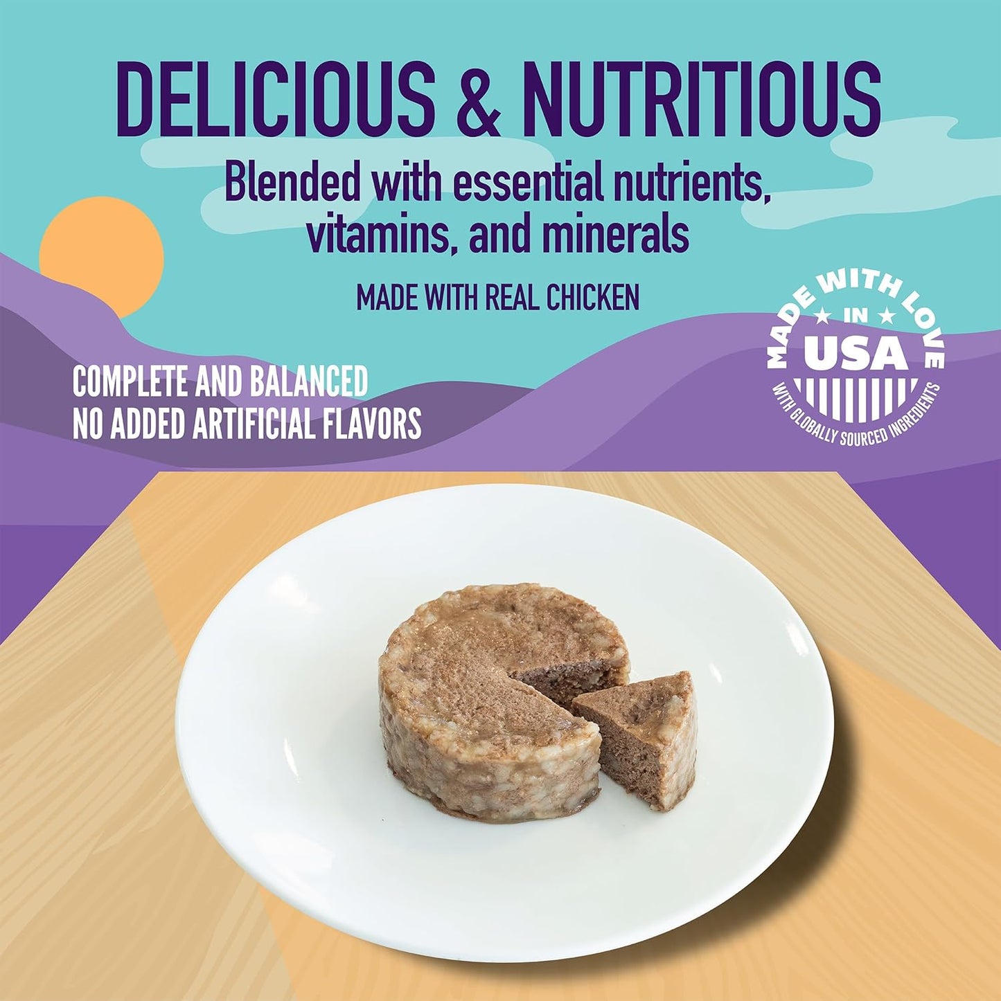 A Strong Heart Wet Dog Food, Chicken and Rice Dinner - 5.5 oz Cans (Pack of 24), Made in The USA with Real Chicken