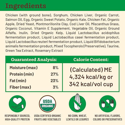 Primal Kibble in The Raw, Freeze Dried Dog Food, Small Breed Recipe, Scoop & Serve, Made with Raw Protein, Whole Ingredient Nutrition, Crafted in The USA, Dry Dog Food 1.5 lb Bag
