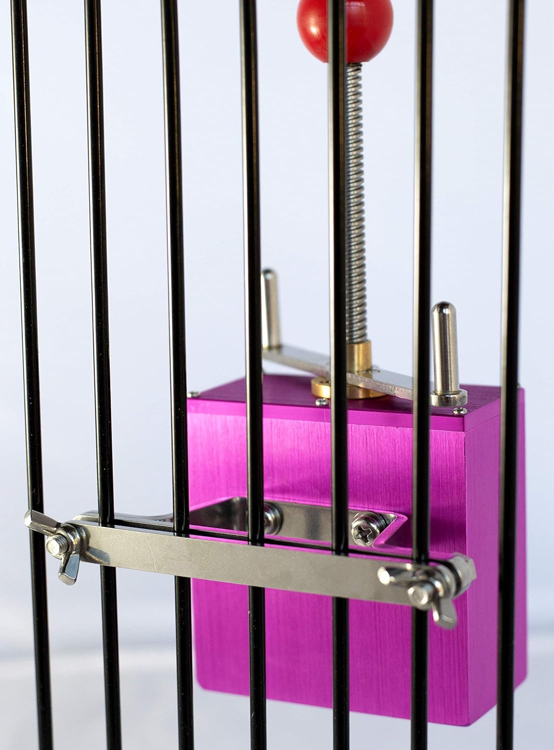 Ele-Waiter Foraging Bird Toy | Interactive Treat Dispenser | Promotes Natural Foraging Behavior | Bird Cage Accessories for Medium to Extra Large Birds | Colorful Toys for Parrots, Cockatiel,Cockatoos