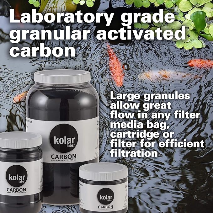Kolar Labs Crystal Cal Activated Carbon – 5 Gallon, Activated Charcoal for Aquariums and Fish Tanks