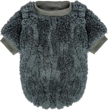 FabriCastle Dog Sweater, 3-Pack Dog Clothes & Coat, Pet Jacket for Small Dogs Boy or Girl, Soft and Warm Cat Sweaters Doggy Apparel Costumes Christmas (Dark Teal,Army Green,Dark Grey, X-Large)