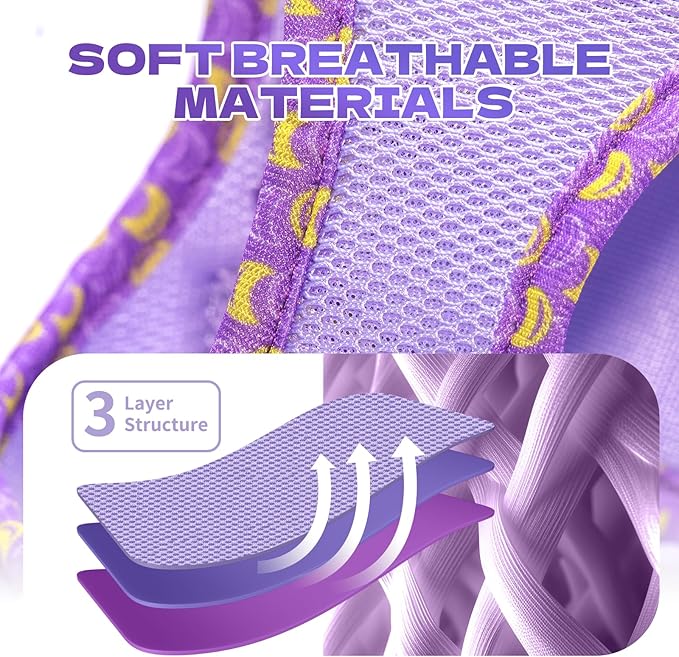 Rttochfy Cat Harness and Leash Set, Escape Proof Kitten Harness, Soft and Breathable Vest with Reflective Strip, Easy to Wear for Cats Walking and Traveling (Purple, L)