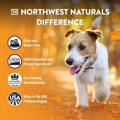 Northwest Naturals Freeze-Dried Beef Blood Functional Topper - for Dogs & Cats - Healthy, 1 Ingredient, Human Grade Ingredients, All Natural, Proudly Made in USA, 3.5 Oz (Pack of 2)