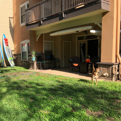 Dog/Puppy Obedience Recall Training Agility Lead - 15ft 20ft 30ft 40ft 50ft Training Leash - Great for Play, Camping, or Backyard (Brown, 40 Feet)