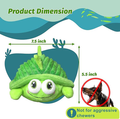 Interactive Moving Dog Toys – Plush Chew Toy with Bouncing Ball, Music & Recording | Rechargeable Self-Play Toys for Small, Medium & Large Dogs to Keep Them Engaged (Turtle)