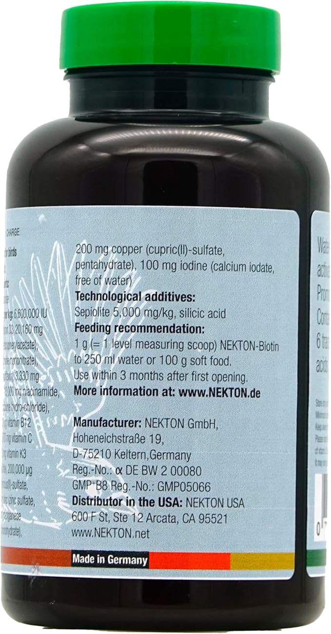 Nekton-Bio for Bird Feathering, 150gm