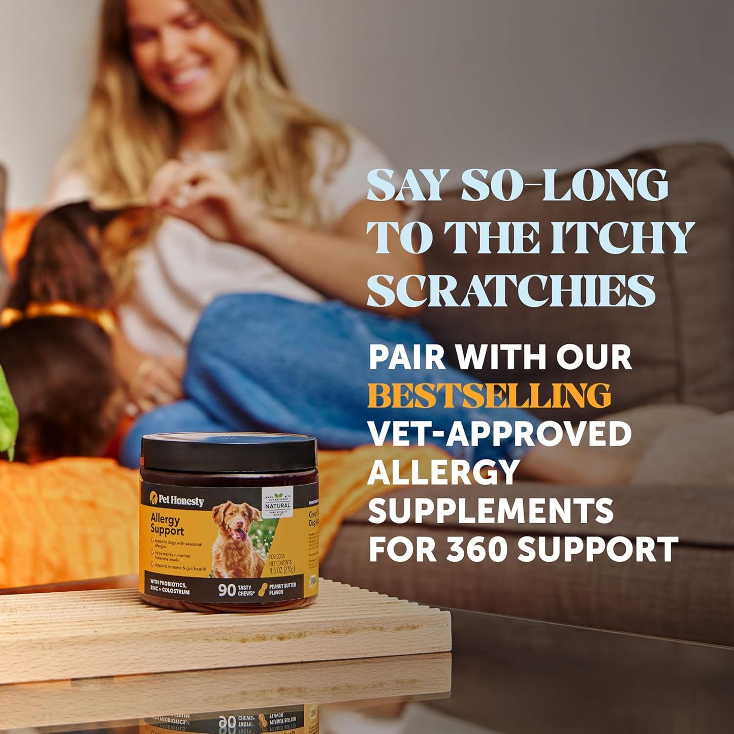 Restore + Soothe Hot Spots Spray for Dogs & Cats - Gentle on Sensitive Skin, Chlorhexidine Alternative Spray, Soothes Itching, Irritation with Aloe and Microsilver (Lavender) - 4oz