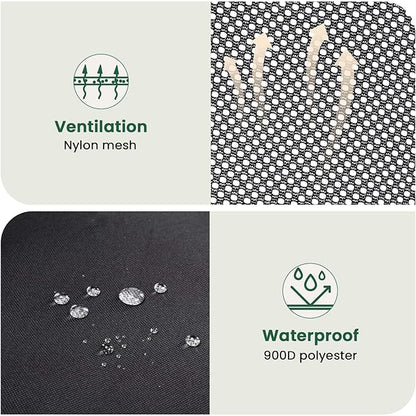 Dog Car Carrier Light Weight, Dog Carrier for Car Easy to Assemble, Dog Car Crate Portable and Breathable, Foldable Pet Carrier for Both Indoor and Outdoor Use, Dog Travel Crate with Curtain Green