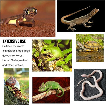 Tfwadmx 3 Pcs Flexible Bend-A-Branch Jungle Vines Reptile Plants Hanging Terrarium Plastic Plant Climbing Leaves Pet Tank Habitat Decor for Lizard Frogs Snakes and More Reptiles