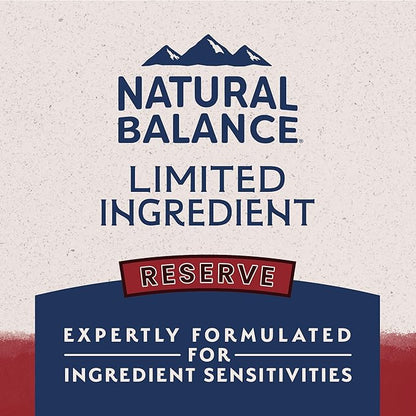 Natural Balance Limited Ingredient Adult Grain-Free Dry Dog Food, Reserve Sweet Potato & Bison Recipe, 12 Pound (Pack of 1)
