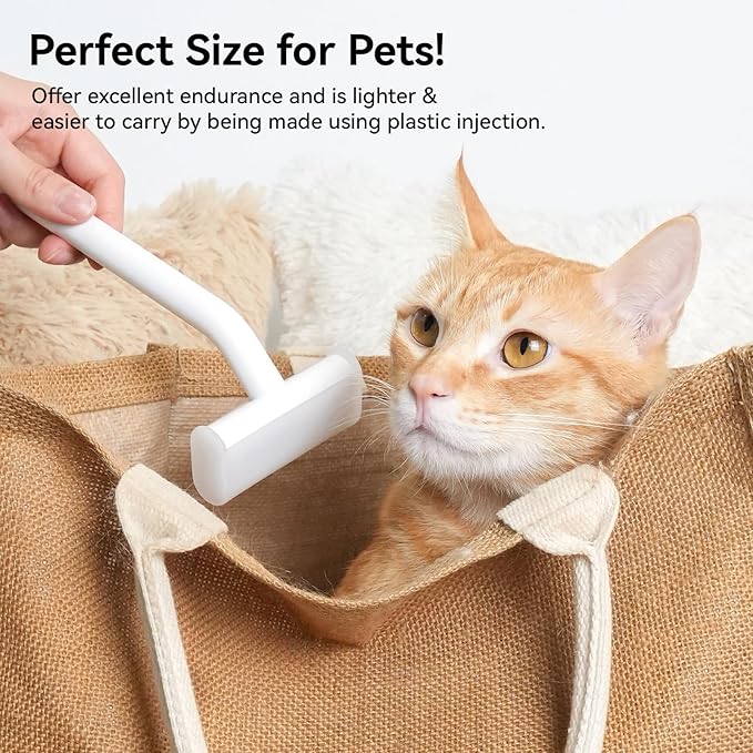 aumuca Pet Deshedding Tools for Short Haired Cats & Dogs, Dematting Deshedding Brush Cats Shedding Tool, Dog Undercoat Brush, Gently and Effectively Remove Loose Hair, Highly Deshedder Grooming Combs